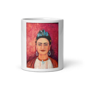 Frida Kahlo White mug