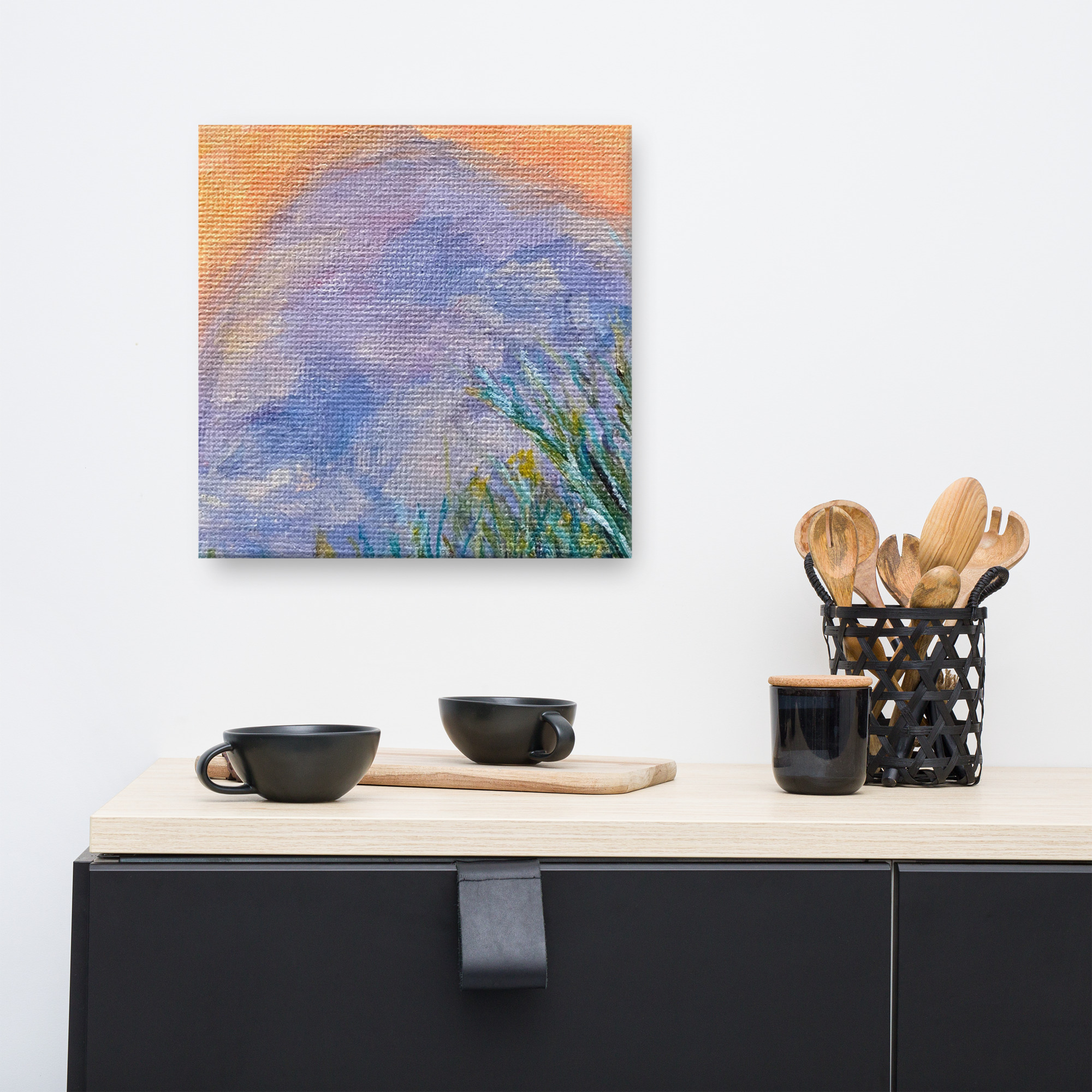 Rock at Sunset Canvas - Image 6