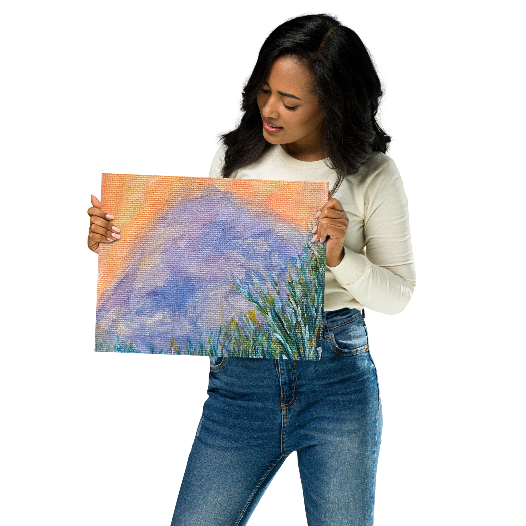 Rock at Sunset Poster