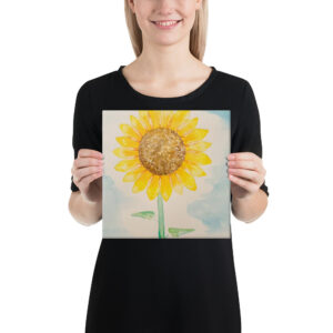 Little Sunflower Canvas