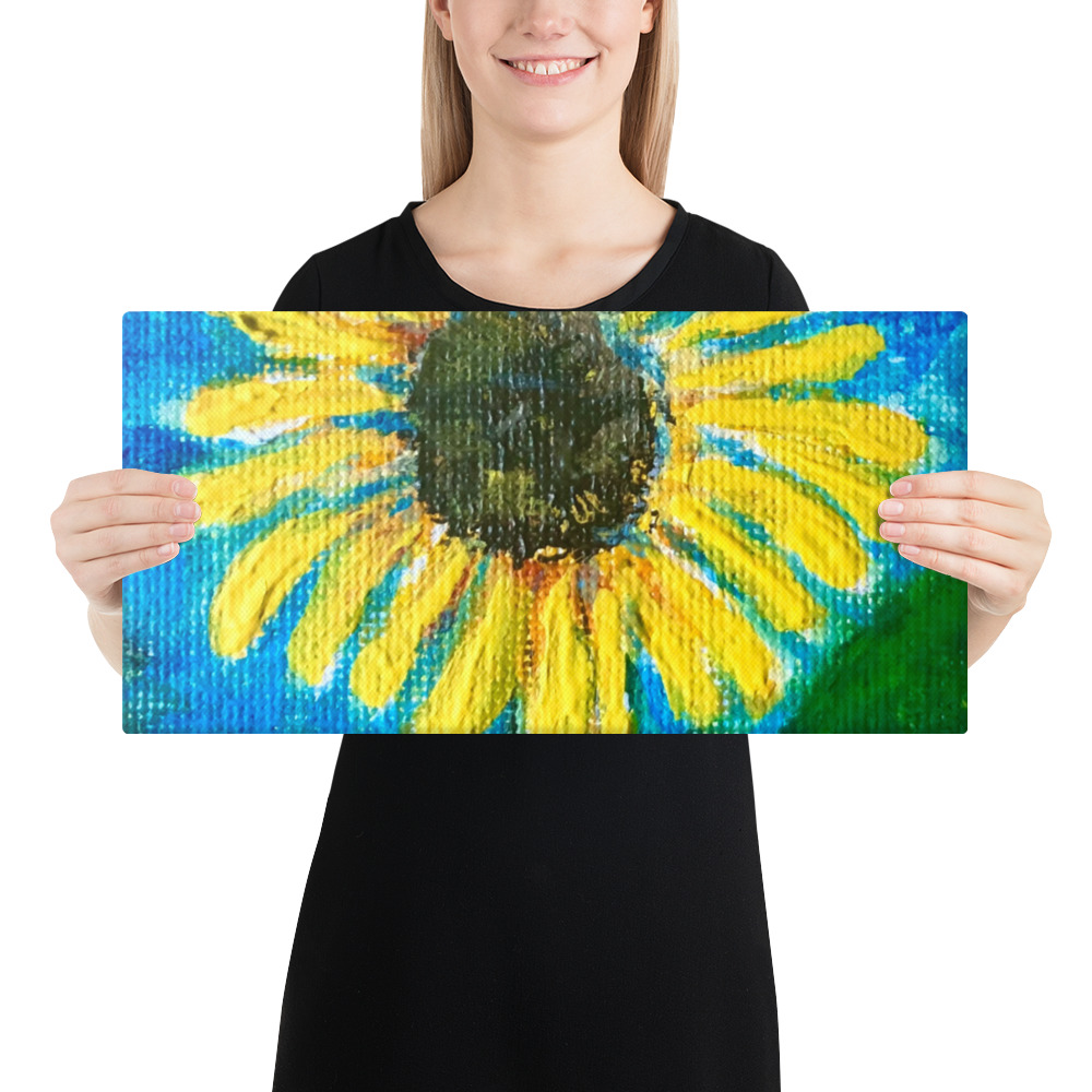 Sunflower Canvas - Image 2