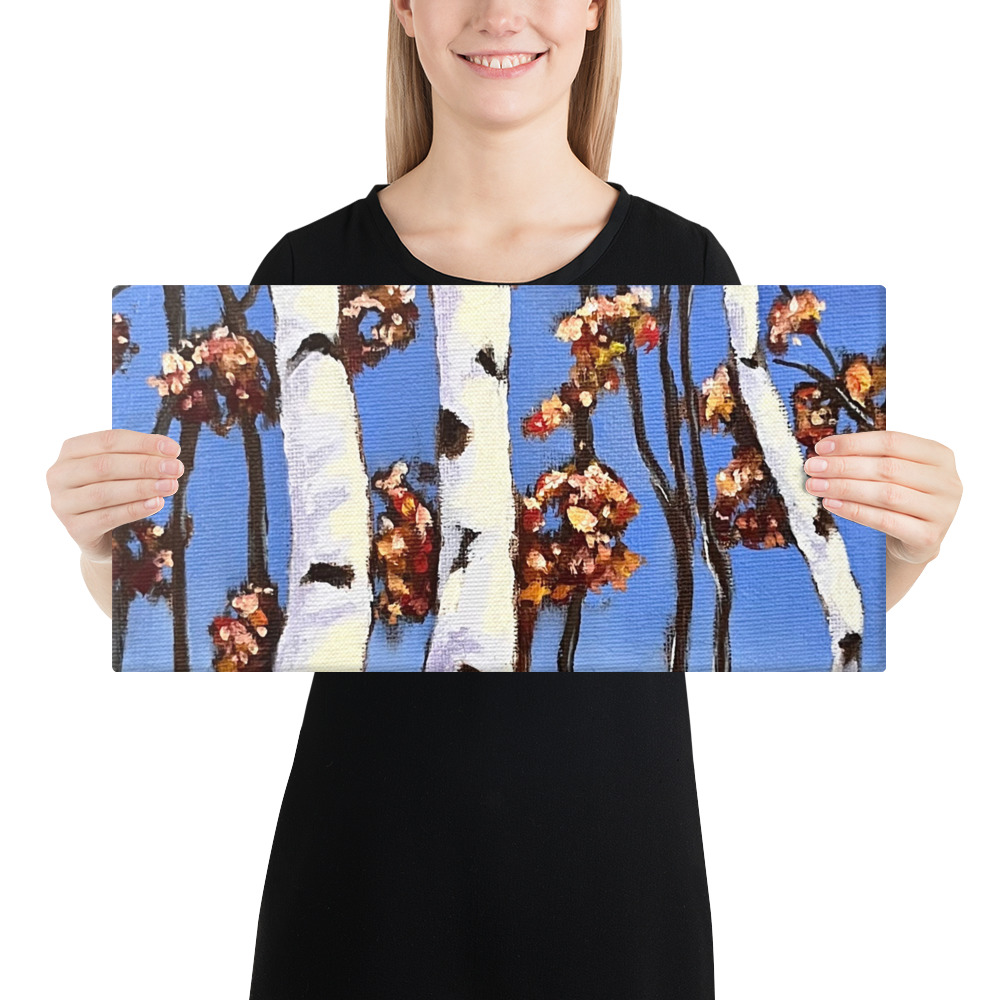 Birch Trees | Canvas - Image 2