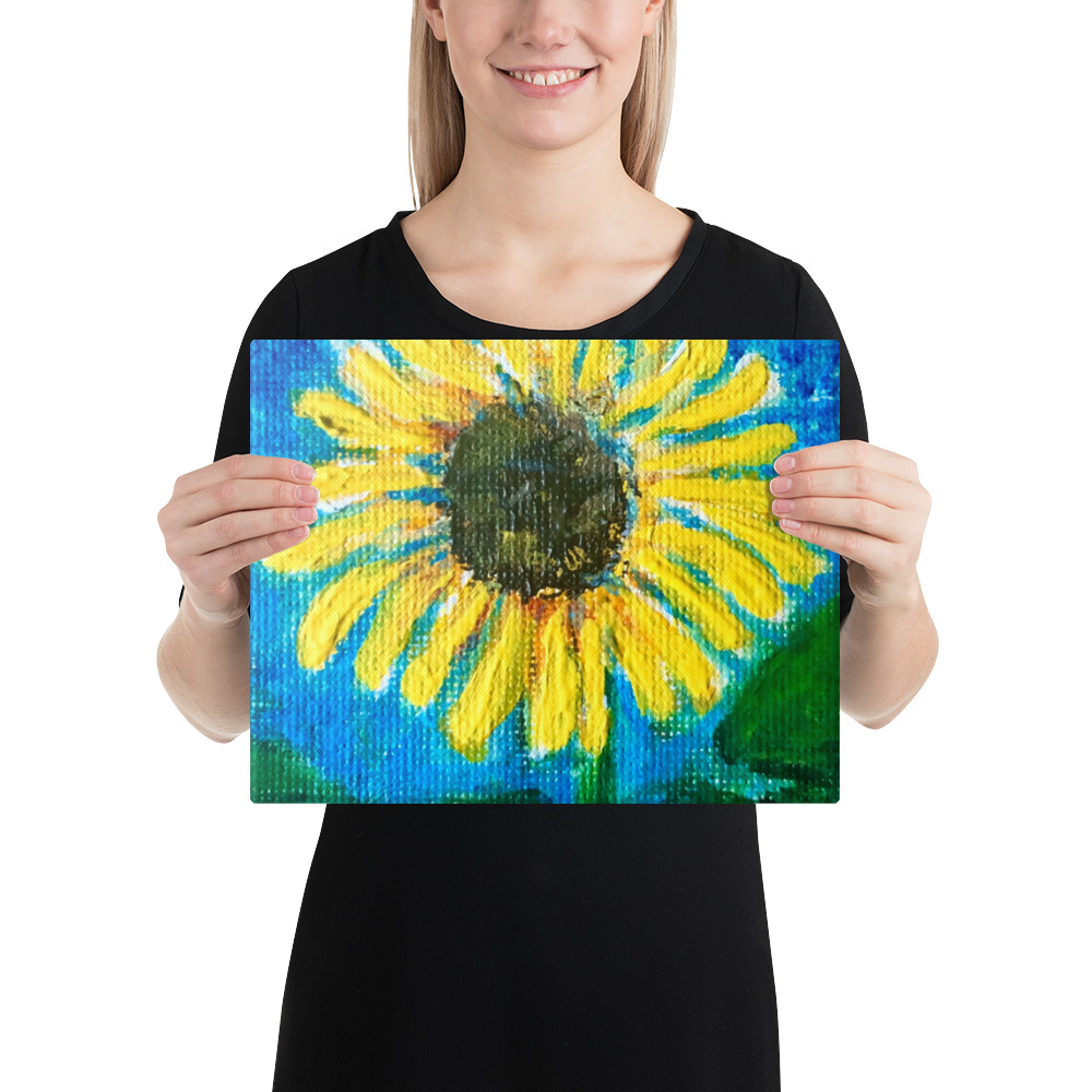Sunflower Canvas - Image 3
