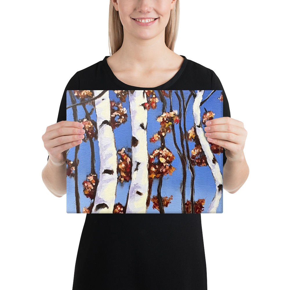 Birch Trees | Canvas - Image 3