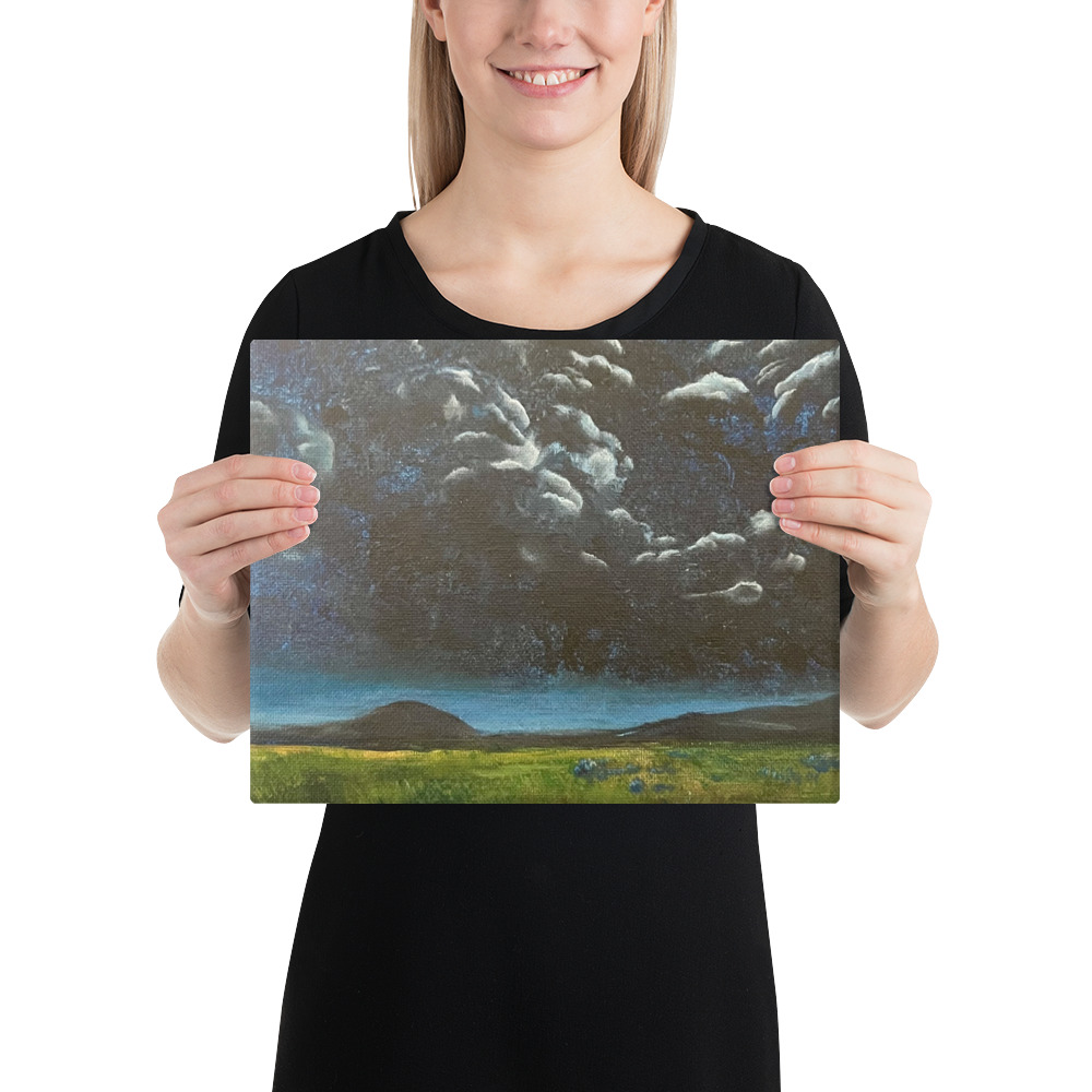 Hill Country Eclipse | Canvas - Image 3