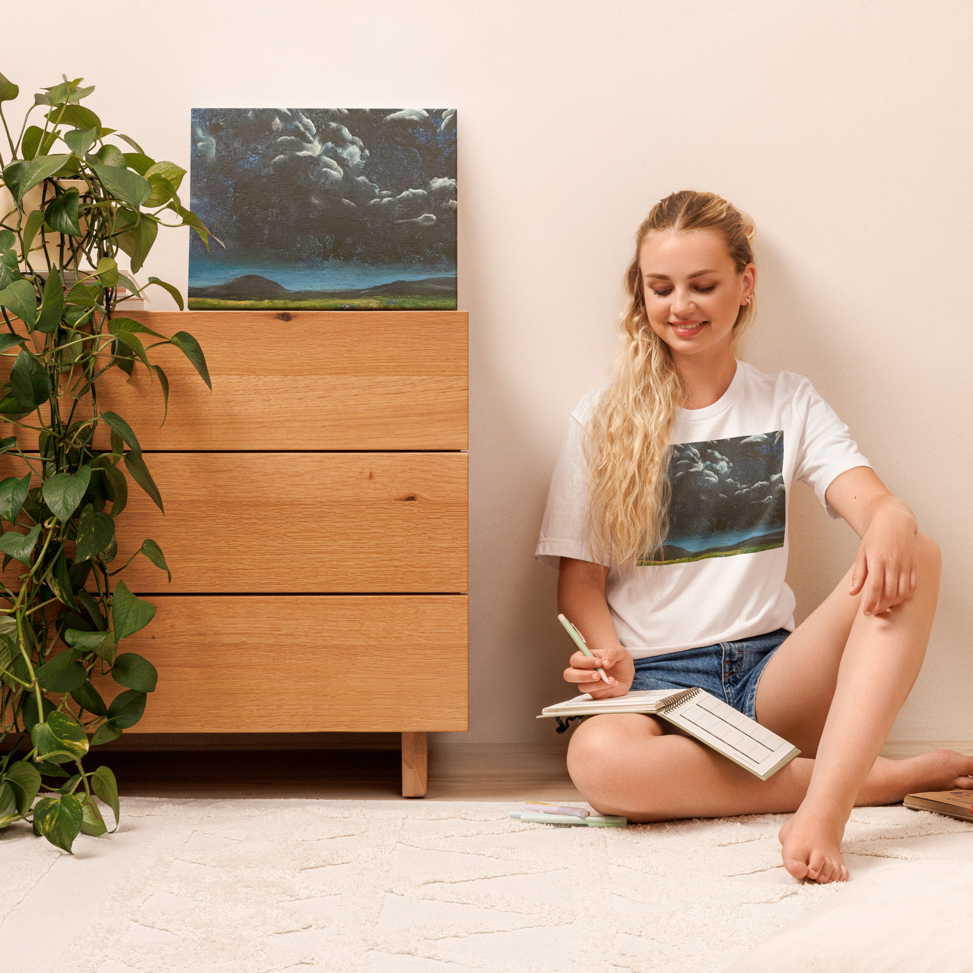 Hill Country Eclipse | Canvas - Image 46