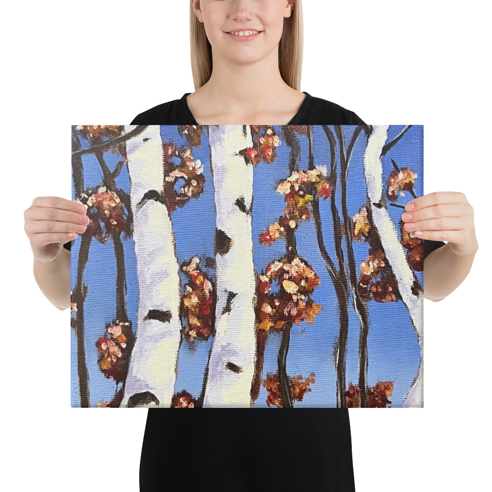 Birch Trees | Canvas - Image 13