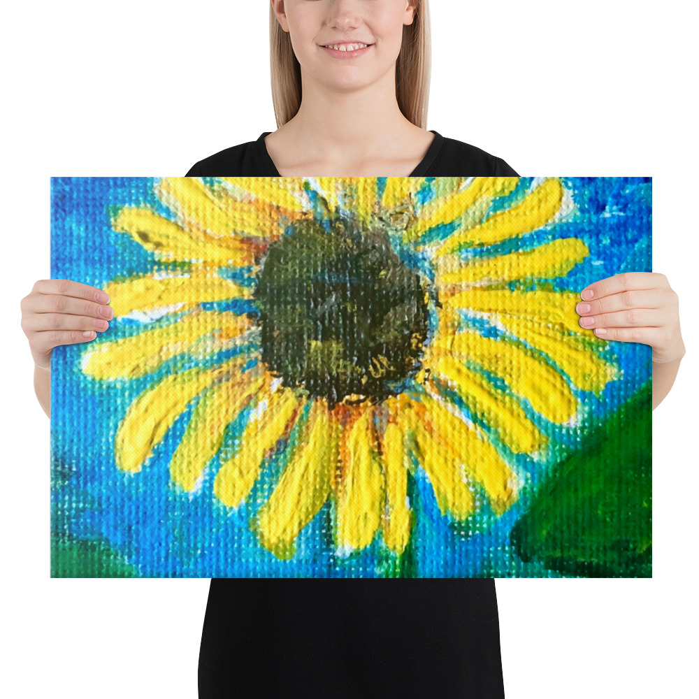 Sunflower Canvas - Image 4
