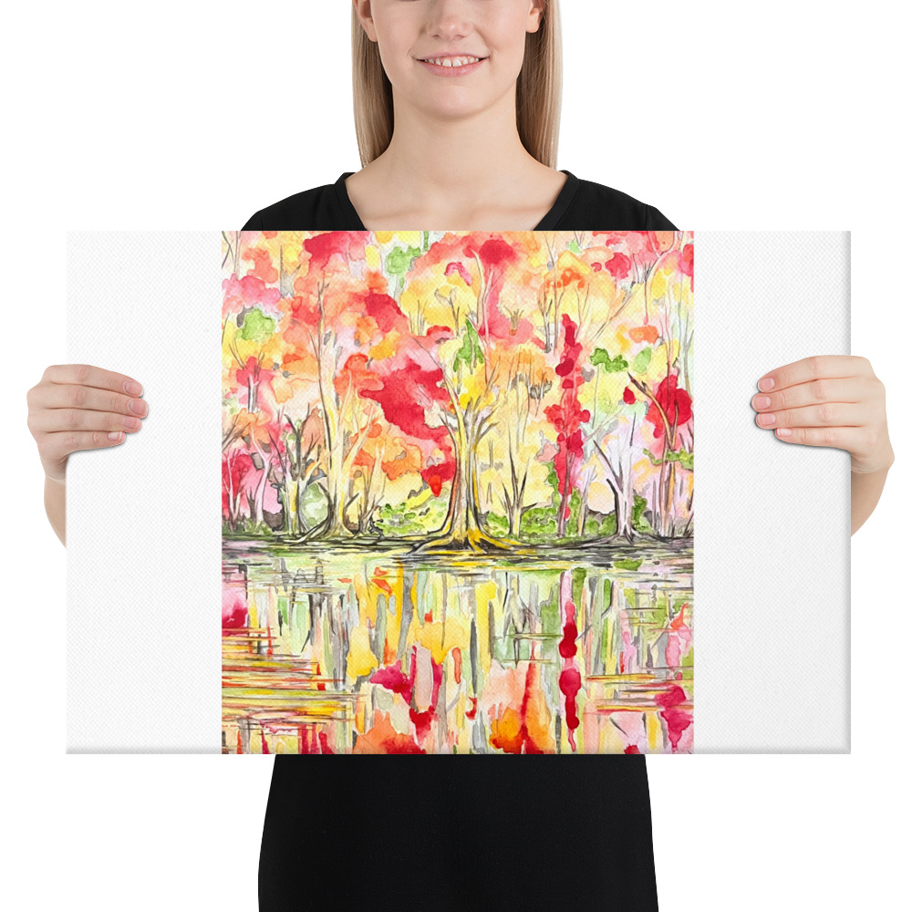 Serene Reflections | Canvas - Image 5