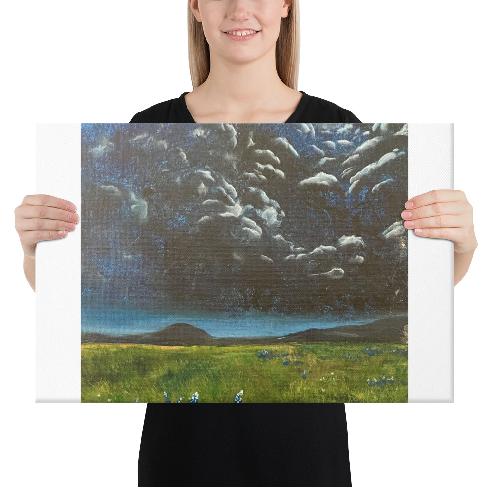 Hill Country Eclipse | Canvas - Image 4