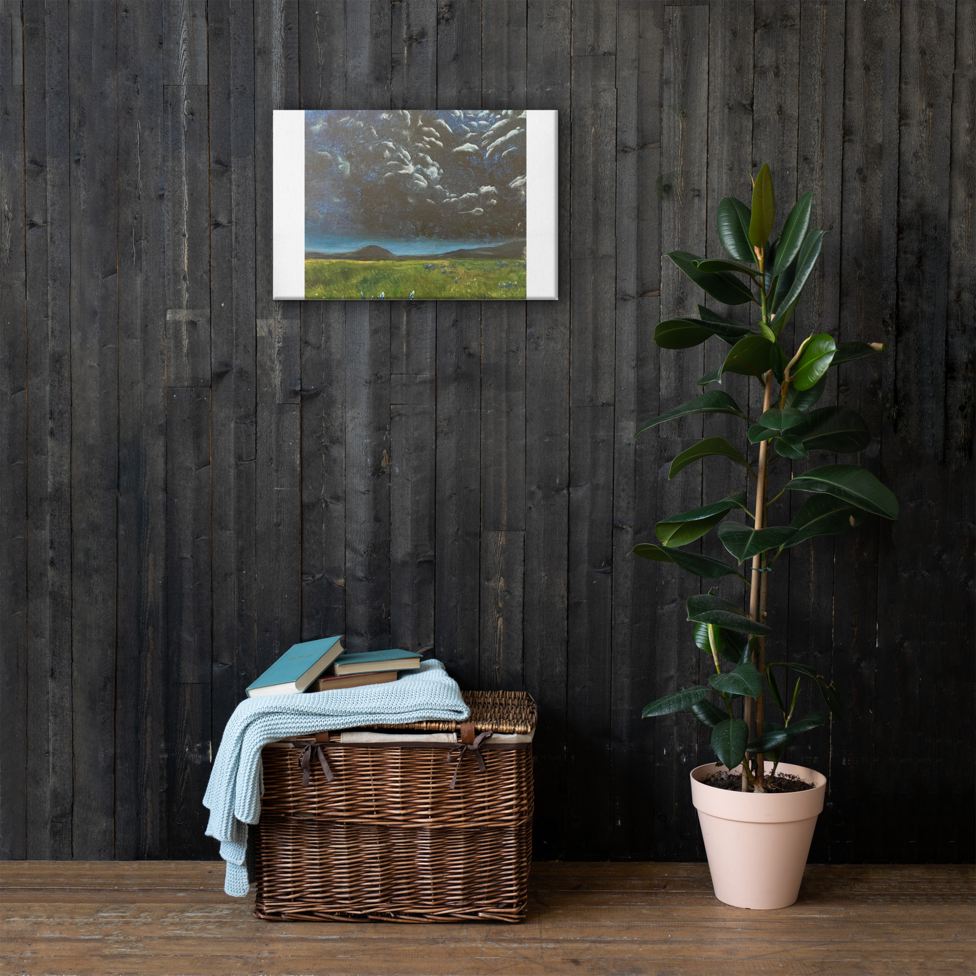 Hill Country Eclipse | Canvas - Image 28