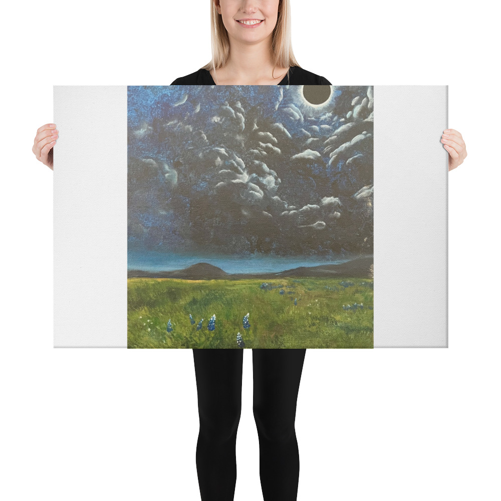Hill Country Eclipse | Canvas - Image 15