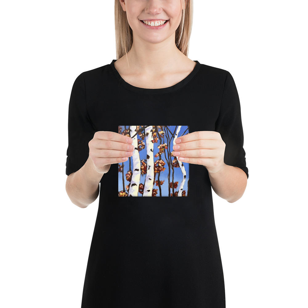 Birch Trees | Canvas - Image 5