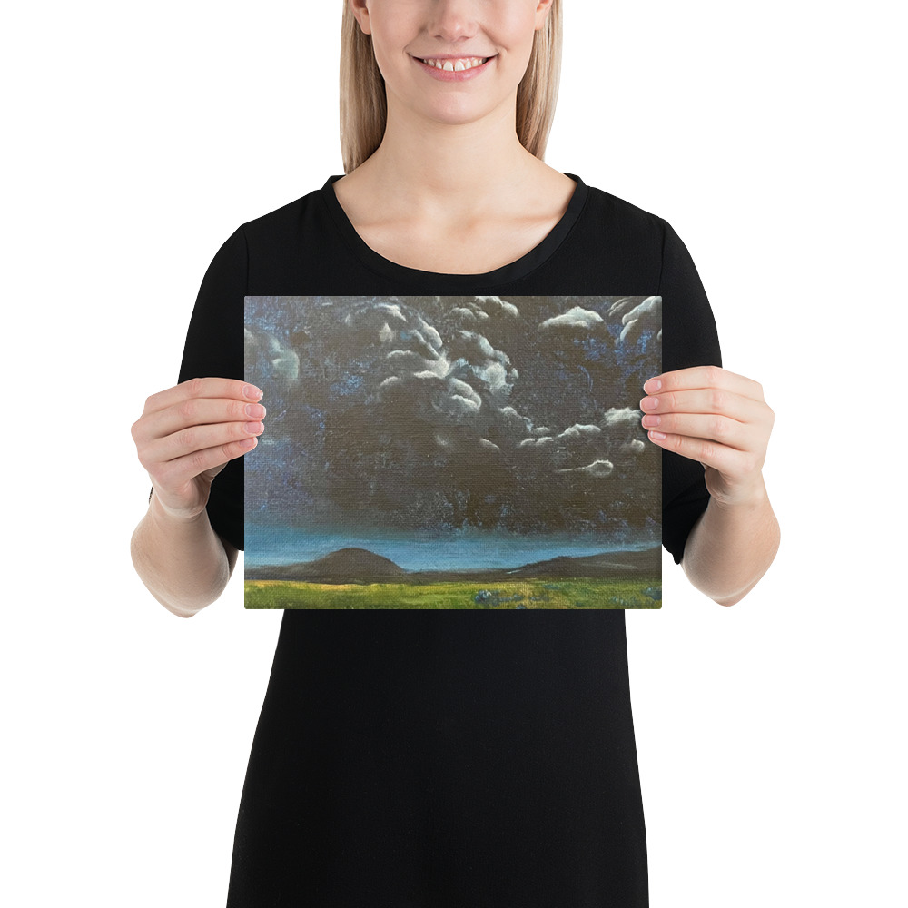 Hill Country Eclipse | Canvas - Image 9