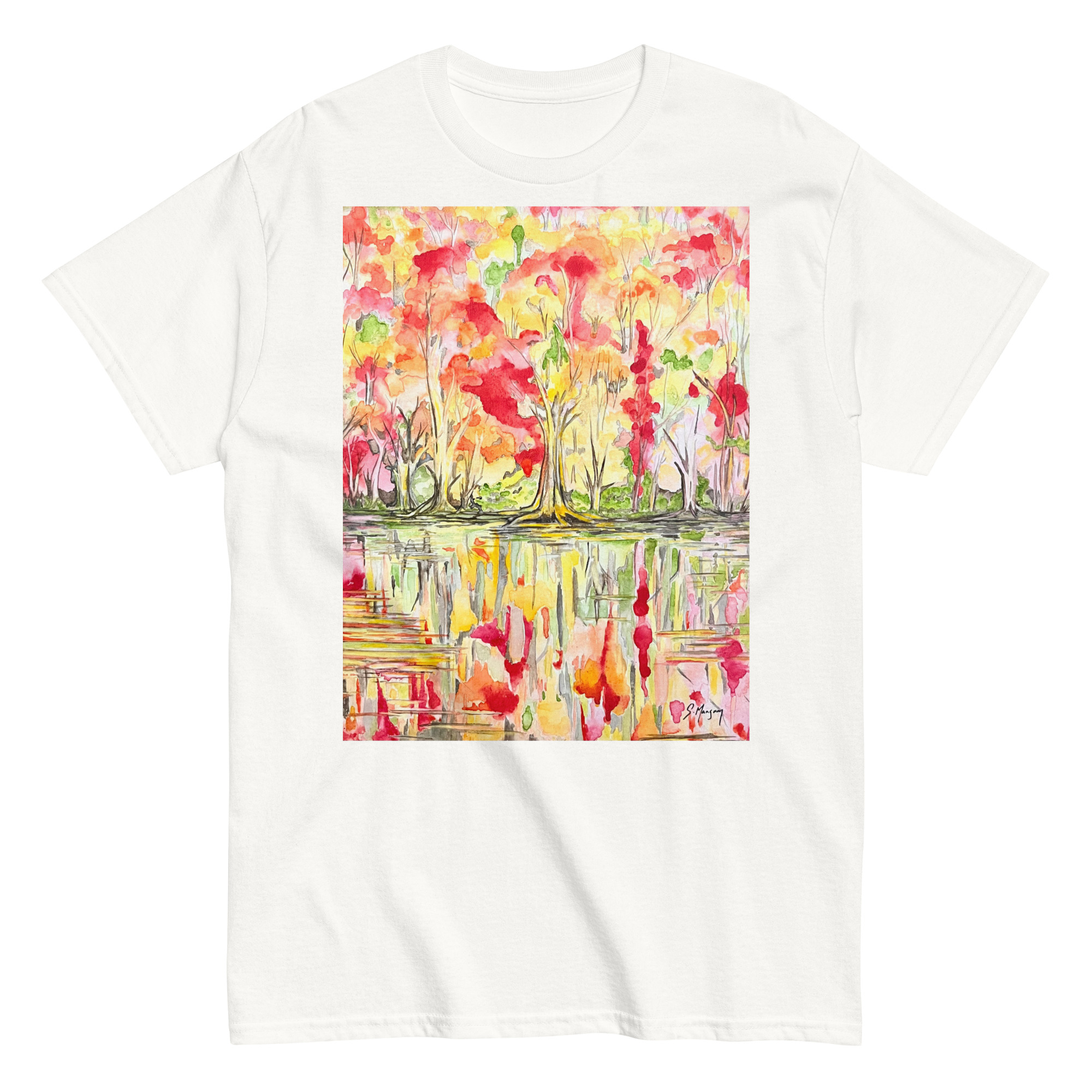 Serene Reflections | Unisex classic tee - Image 10