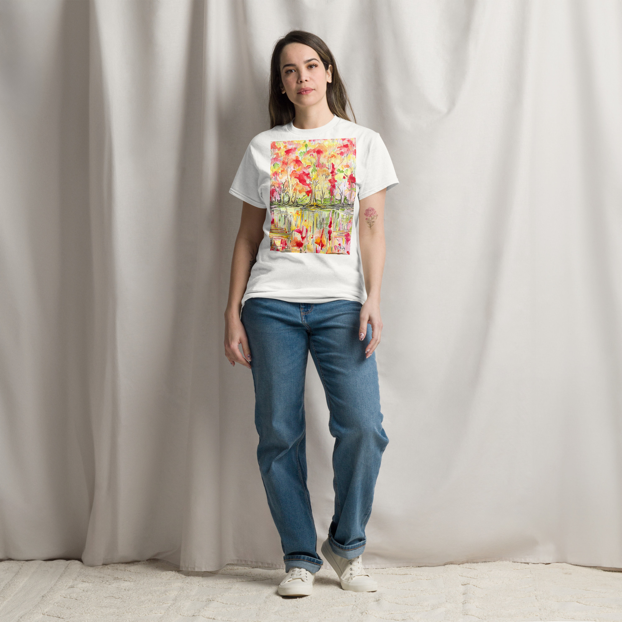 Serene Reflections | Unisex classic tee - Image 21