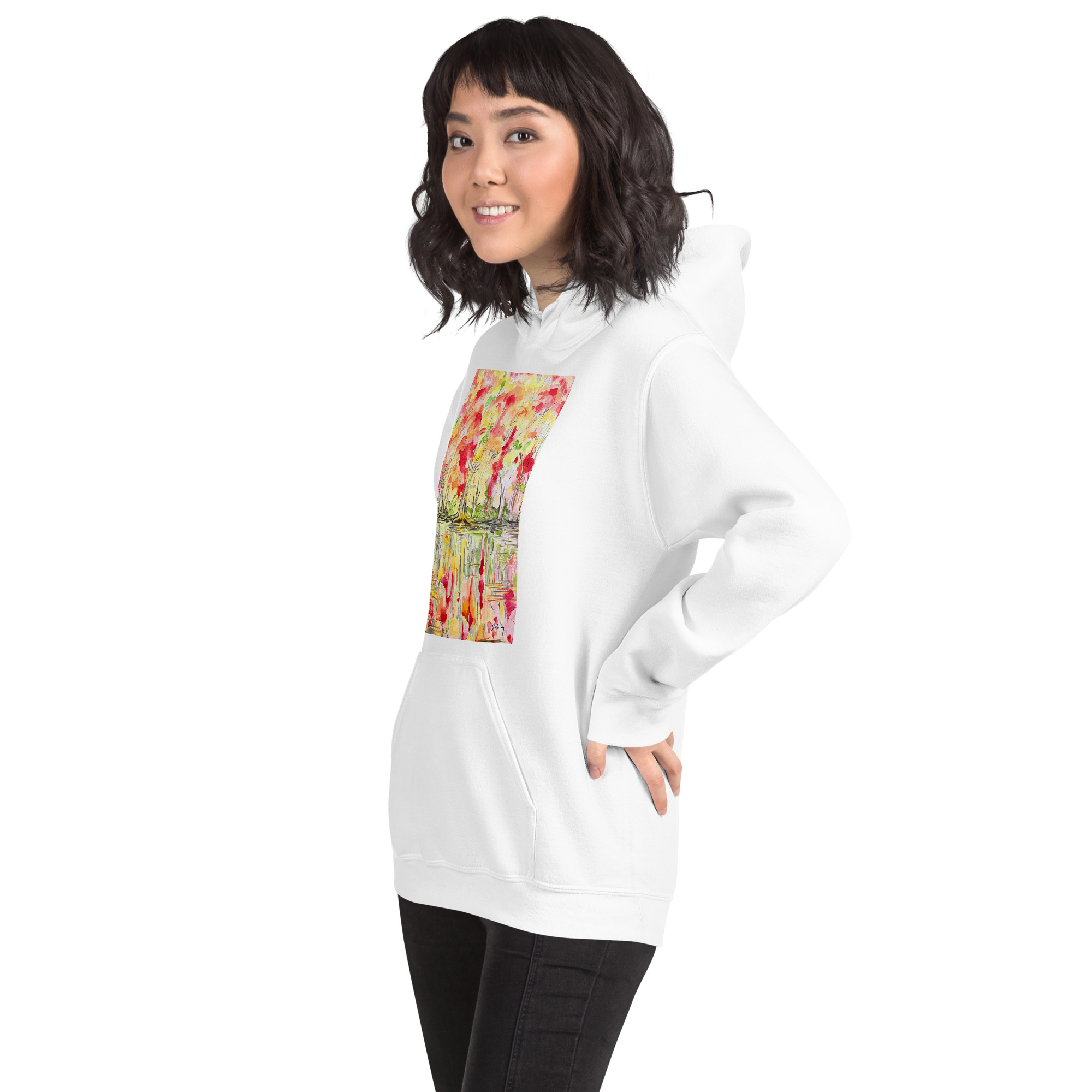 Serene Reflections | Unisex Hoodie - Image 21