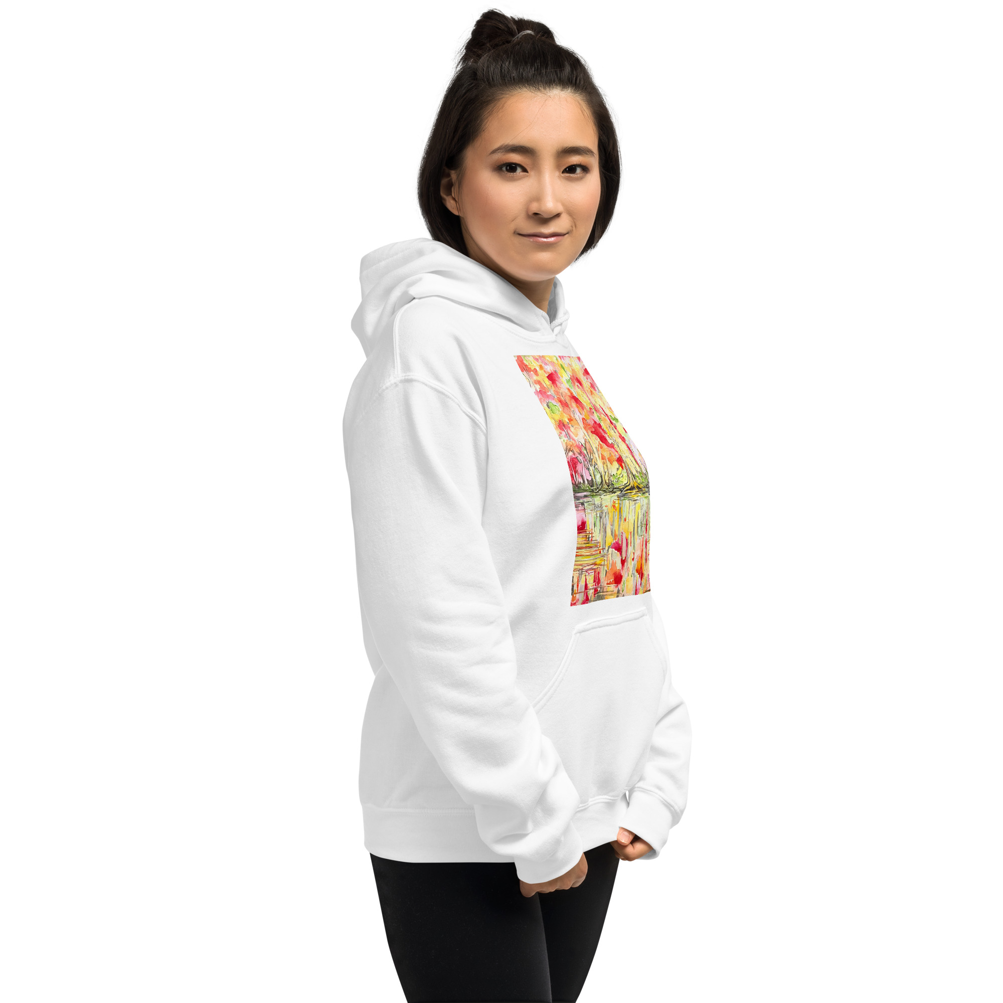 Serene Reflections | Unisex Hoodie - Image 19
